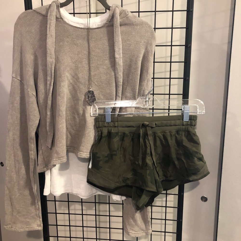 Lululemon camo shorts